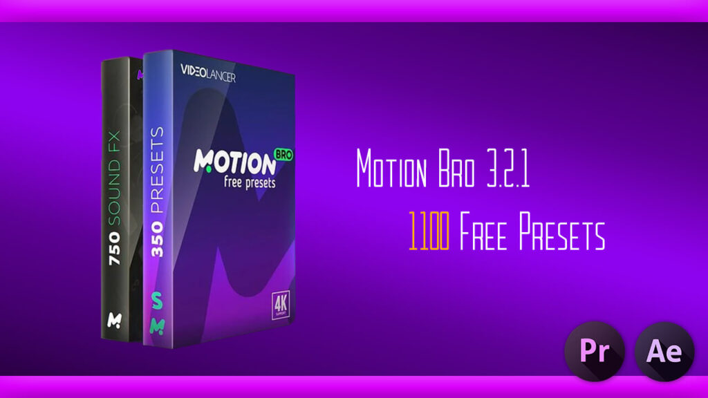 Premiere Pro】1100種類のプリセットが無料で使える!!『Motion Bro』の 