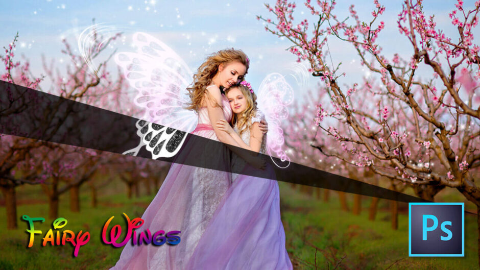 Photoshop Free Fairy Wing Overlay Texture フォトショップ オーバーレイ テクスチャー 無料 フリー 天使 羽 フェアリー ウィング