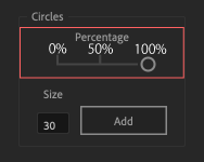 Adobe After Effects Utility BOX Shapes ツール Circles 操作 機能 使い方 解説