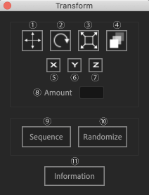 Adobe After Effects Utility BOX Transform トランスフォーム ツール パネル