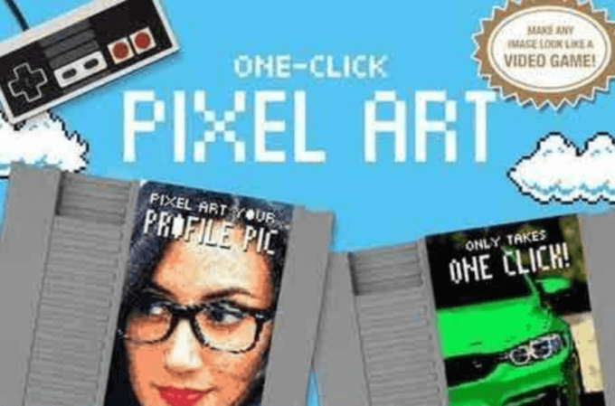 Adobe Photoshop Free Action Material フリー アクション 素材 ピクセル ドット pixel dot Pixel Art – One Click Actions