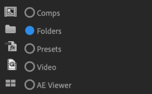 Adobe cc After Effects AE Juice GIF 無料 機能 使い方 解説 書き出し 範囲 設定 Folders