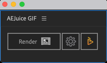 Adobe cc After Effects AE Juice GIF 無料 機能 使い方 解説