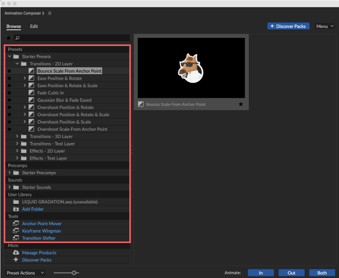 Adobe CC After Effects Free Plugin extension Animation Composer 無料 プラグイン エクステンション 無料 ダウンロード インストール