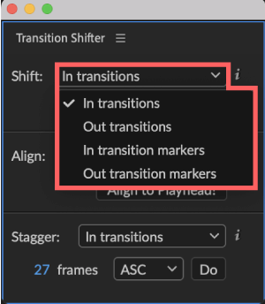 Adobe CC After Effects Animation Composer Starter Sounds 無料 機能 解説 Transition Shifter Shift 機能