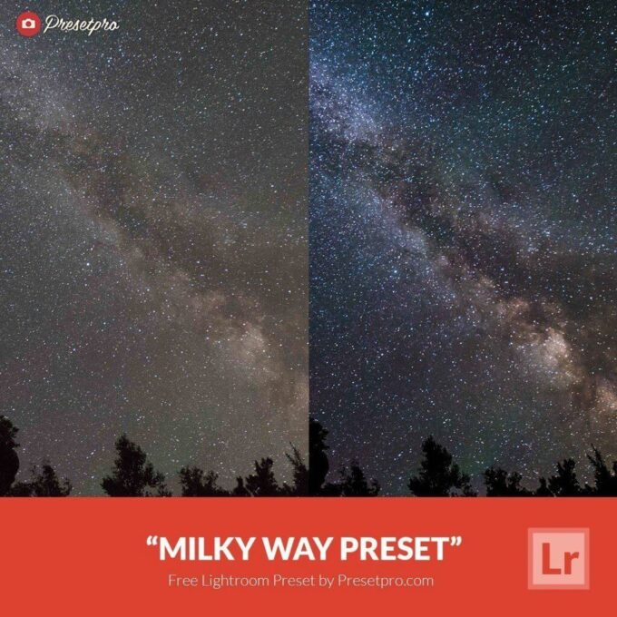 Adobe Lightroom Free Preset .xmp .lrtemplate 無料  星空 フリー Free Lightroom Preset Milky Way