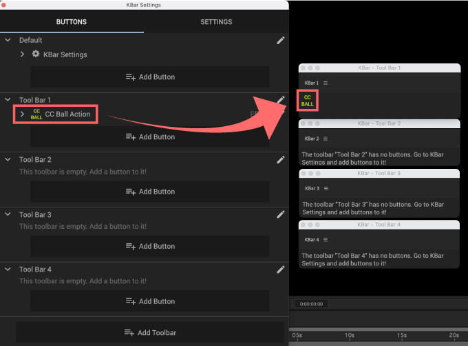 Adobe After Effects Script KBar 機能 使い方 解説 セッティング Add Button Apply Effects ICON 追加