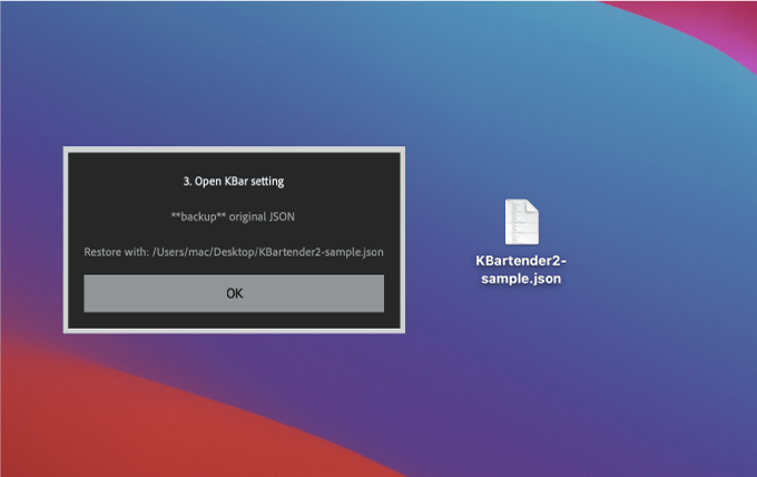 Adobe After Effects Script KBar 無料 拡張スクリプト KBartender2 機能 使い方 解説 Generate JSON プリセットファイル エクスポート