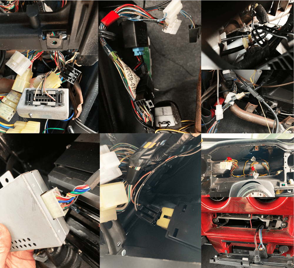 ジムニー Jimny JA11 JA12 JA22 JB32 ダッシュボード 取り外し