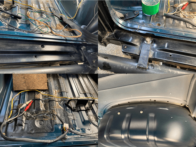 ジムニー Jimny JA11 JA12 JA22 JB32 車内 サビ 錆 対策 処理 リヤ サビ 転換剤