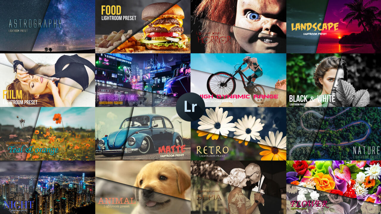 【Lightroom】無料プリセット（.xmp,.lrtemplate）まとめ After EffectsとPremiere Proの作業