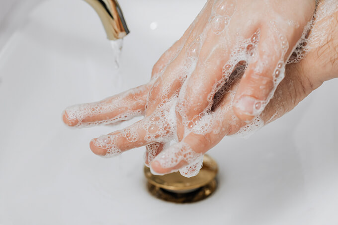医療 看護 介護 無料 写真 イラスト 素材 ウイルス バイ菌 コロナ COVID 19 手洗い Hand wash 