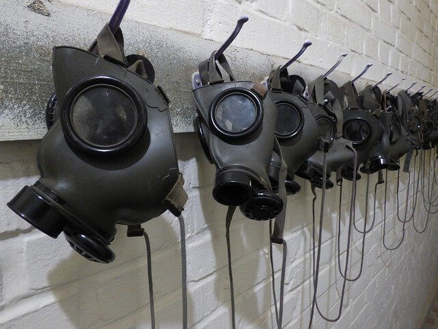 医療 看護 介護 無料 写真 イラスト 素材 ウイルス バイ菌 コロナ COVID 19 ガスマスク gas mask
