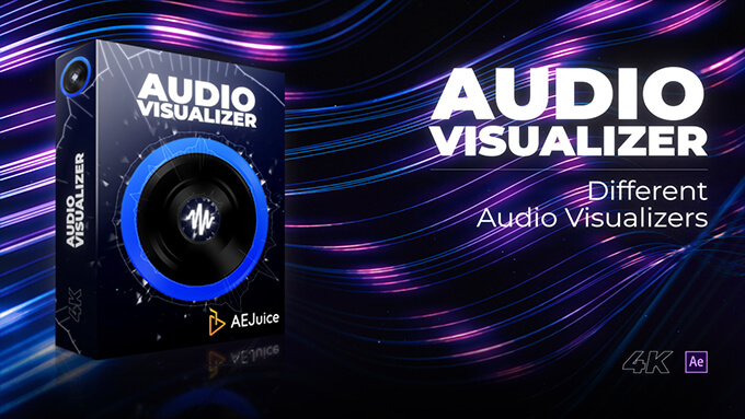 Adobe After Effects AEJuice ALL BUNDLE Lifetime 無料 オーディオ ウェーブフォーム アニメーション  プリセット Audio Visualizers