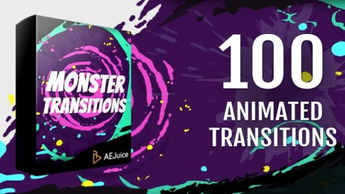 Adobe After Effects AEJuice ALL BUNDLE Lifetime Monster Transitions