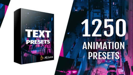 Adobe After Effects AEJuice ALL BUNDLE Lifetime Text Animation Presets