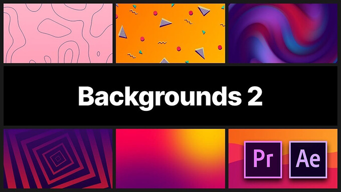 Adobe After Effects Animation Composer 背景 バックグラウンド プリセット Backgrounds 2
