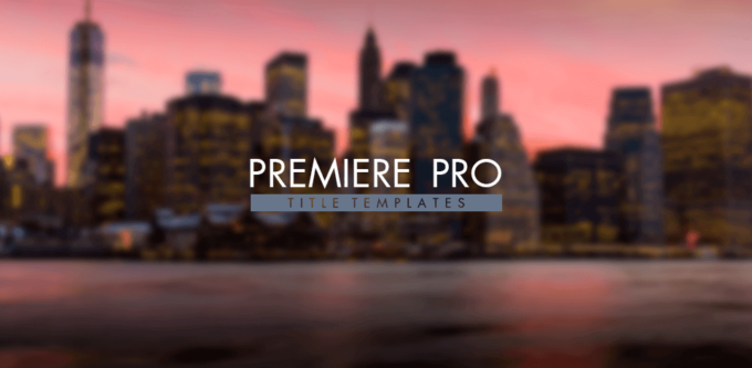 Adobe CC Premiere Pro Free Title Template preset 無料 タイトル テンプレート プリセット 10 FREE PREMIERE PRO TITLE TEMPLATES FOR VIDEOS