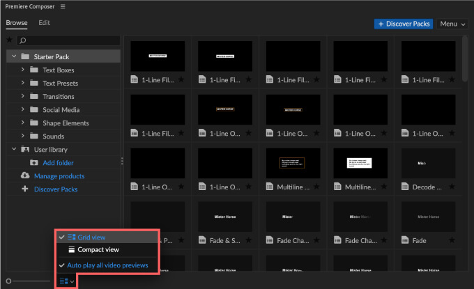 Adobe CC Premiere Pro Free Plugin extension Premiere Composer 無料 プラグイン エクステンション 無料 使い方 機能 解説 パネルレイアウト 変更