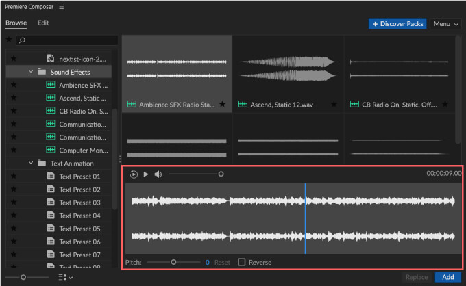 Adobe CC Premiere Pro Free Plugin extension Premiere Composer 無料 プラグイン エクステンション 無料 使い方 機能 解説 プリセット User library 機能 使い方 フォルダ インポート サウンド カスタマイズ