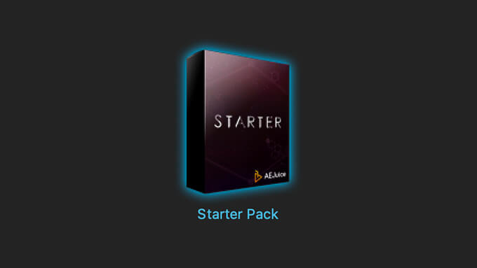 Adobe Premiere Pro extension aejuice エクステンション 無料 プラグイン サウンドエフェクト フリー Starter Pack