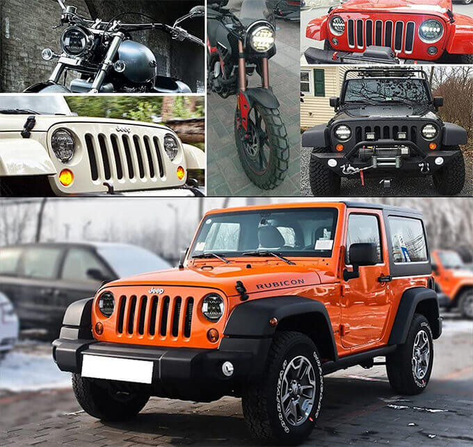 ジムニー Jimny JA11 JA12 JA22 JB32 ヘッドライト ハマー ジープ