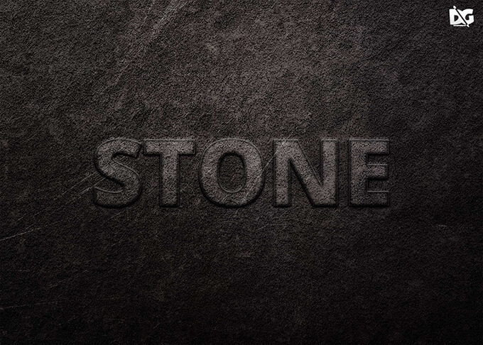 Photoshop Free Text Effect Stone Wall Rock Preset psd フォトショップ 無料 テキストエフェクト プリセット サムネイル デザイン 素材