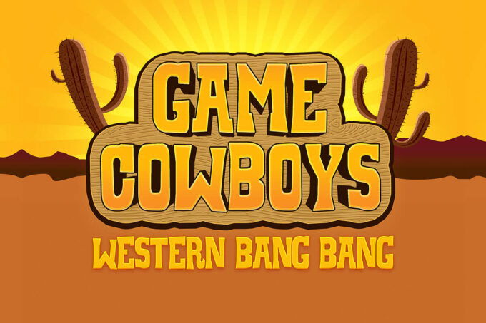 Photoshop Free Text Effect Game Preset psd フォトショップ 無料 テキストエフェクト プリセット サムネイル デザイン 素材 Western Game Logo