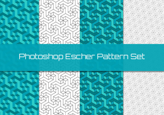 Adobe Photoshop フォトショップ 無料 パターン テクスチャー プリセット 幾何学 ジオメトリー Free Geometric Pattern Preset