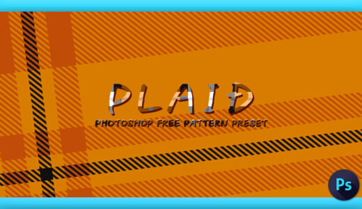 Adobe Photoshop フォトショップ 無料 パターン テクスチャー プリセット チェック サムネイル デザイン Free Plaid Pattern Preset