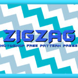 Adobe Photoshop フォトショップ 無料 パターン テクスチャー プリセット ジグザク 波 サムネイル デザイン Free Zigzag Pattern Preset