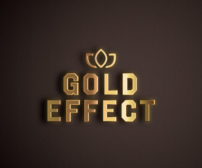 Photoshop Free Text Effect Preset psd フォトショップ 無料 テキストエフェクト プリセット サムネイル デザイン 素材 Gold