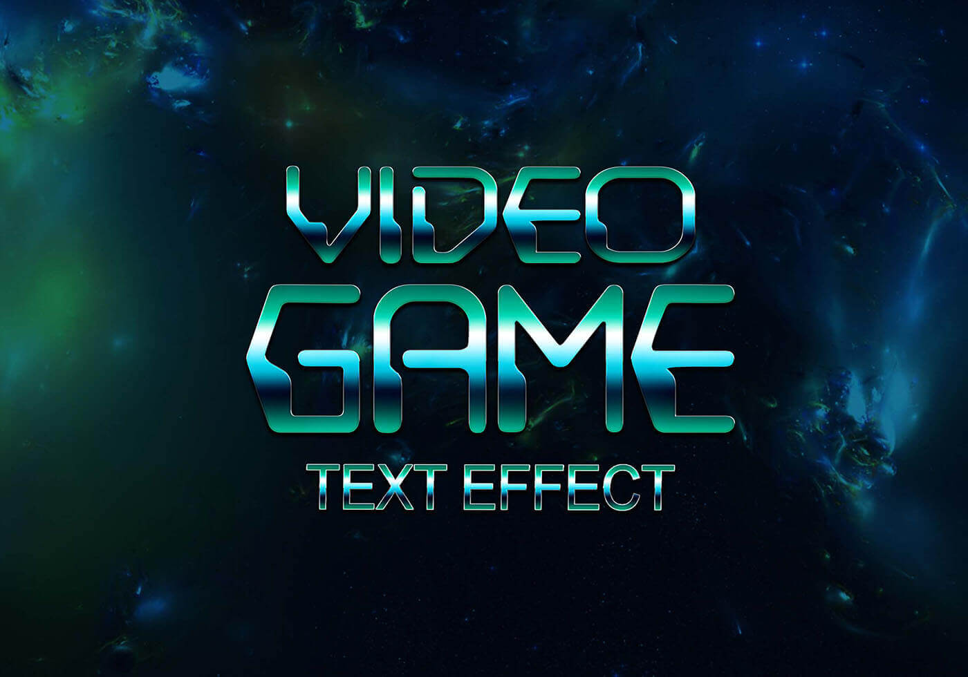 Photoshop Free Text Effect Stylish Preset psd フォトショップ 無料 テキストエフェクト プリセット サムネイル デザイン Video Game