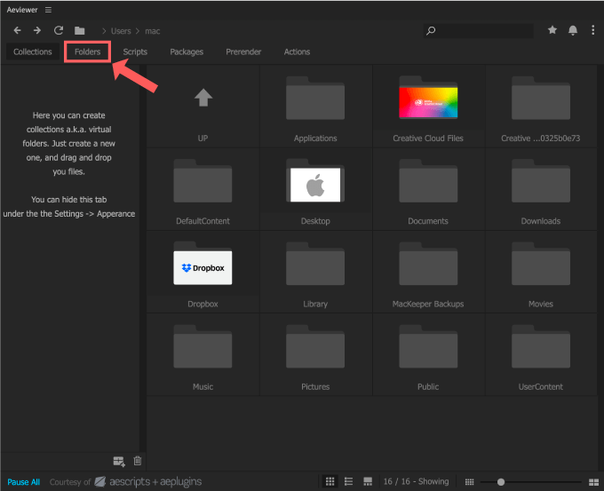 Adobe Premiere Pro After Effects Free Plugin AEViewer 無料 プラグイン フォルダ 管理 整理
