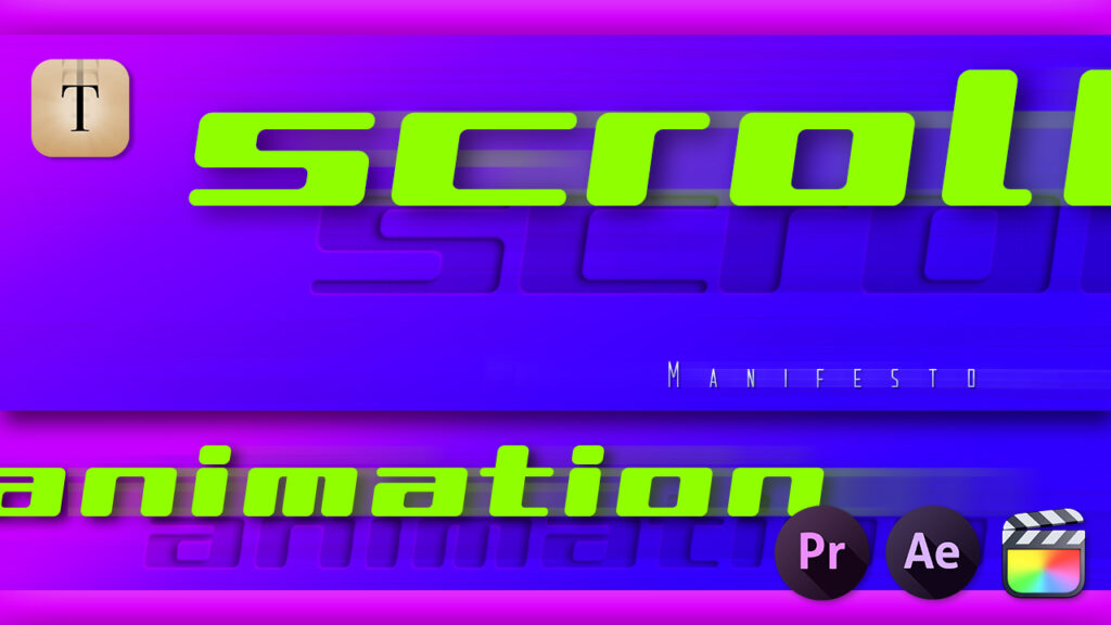 Adobe Premiere Pro After Effects Final Cut Pro X Free Plugin 無料 プラグイン FxFactory FXファクトリー Manifesto 機能 使い方
