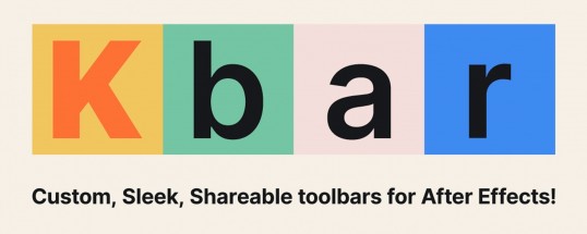 Adobe CC After Effects Script KBar3 機能 使い方 解説