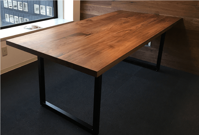 DIY 自作 木製 机 天板 無垢材 高級 比較 テーブル