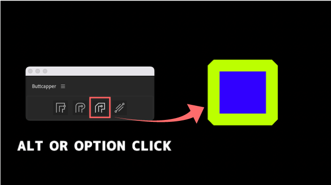 Adobe After Effects Free Script Buttcapper 無料 スクリプト 機能 使い方 線の結合 alt option ベベル
