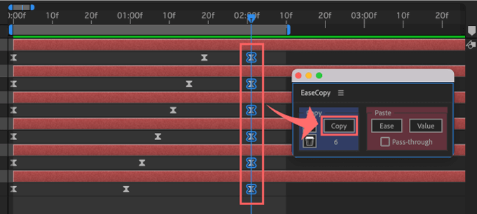 Adobe After Effects Free Script Ease Copy 無料 キーフレーム コピー Value 機能 使い方 