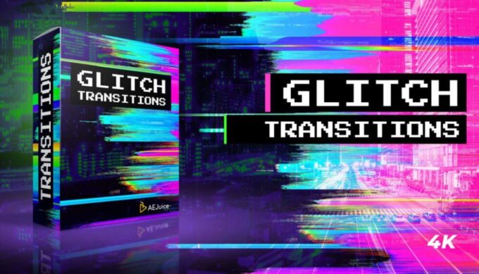 After Effects AEJuice I Want It All Bundle Lifetime Glitch Transitions