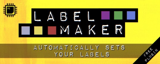 Adobe After Effects 無料 プラグイン Label Maker