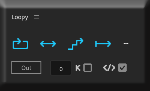 Adobe After Effects Loopy おすすめ 便利 機能 ツール パネル UI
