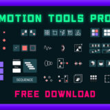 After Effects Free Script Motion Tools Pro 無料 エクステンション プラグイン ダウンロード 方法