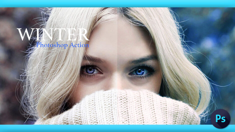 Adobe Photoshop Free Action Material フリー アクション 素材 冬 雪 ウィンター Winter クリスマス