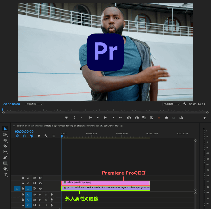 Adobe Premiere Pro Auto Motion Tracker For Objects テキスト トラッキング 使い方 方法 手順