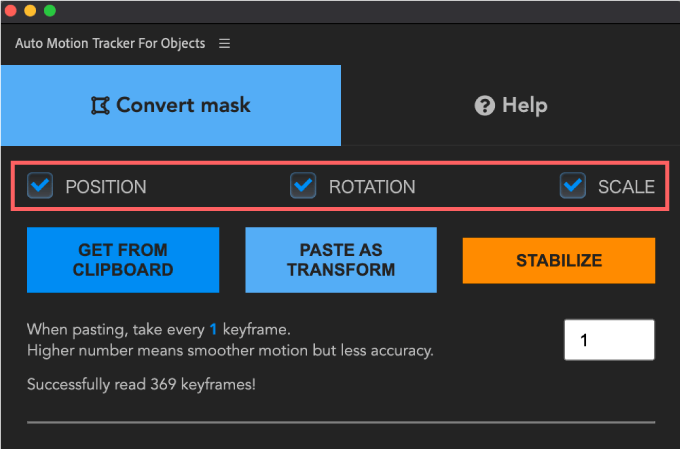 Adobe Premiere Pro Auto Motion Tracker For Objects 使い方 機能 POSITION ROTATION SCALE