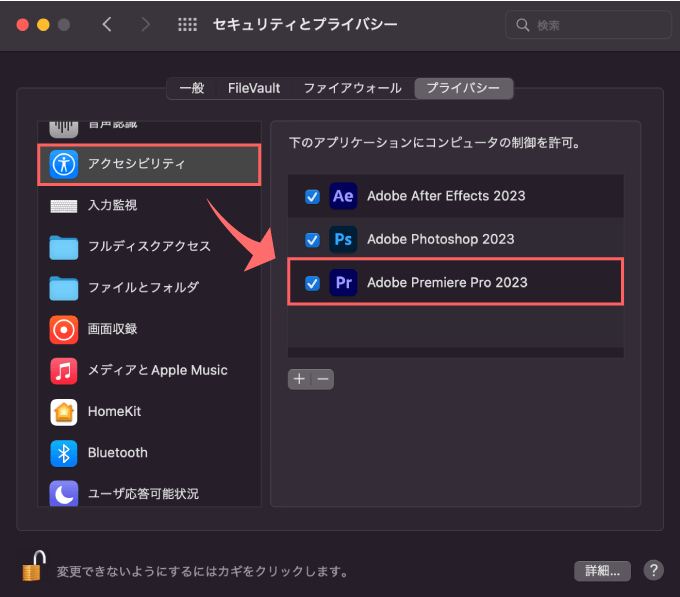After Effects 便利 おすすめ Motion Presets for Premiere Pro アクティベート アカウント認証 方法 Accessibility