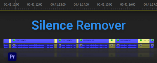 Adobe Premiere Pro おすすめ スクリプト Silence Remover 便利 無音 部分 自動 カット