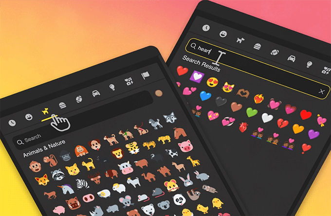 Adobe Premiere Pro  エクステンション Emoji Library 検索 機能