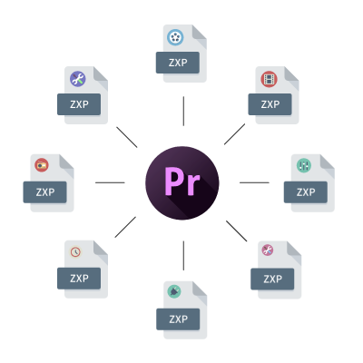 Adobe Premiere Pro エクステンション zxp インストール  方法